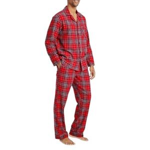 Men’s Plaid Christmas 2-Piece Pajama Sleep Set - Wondershop at Target Size L NWT